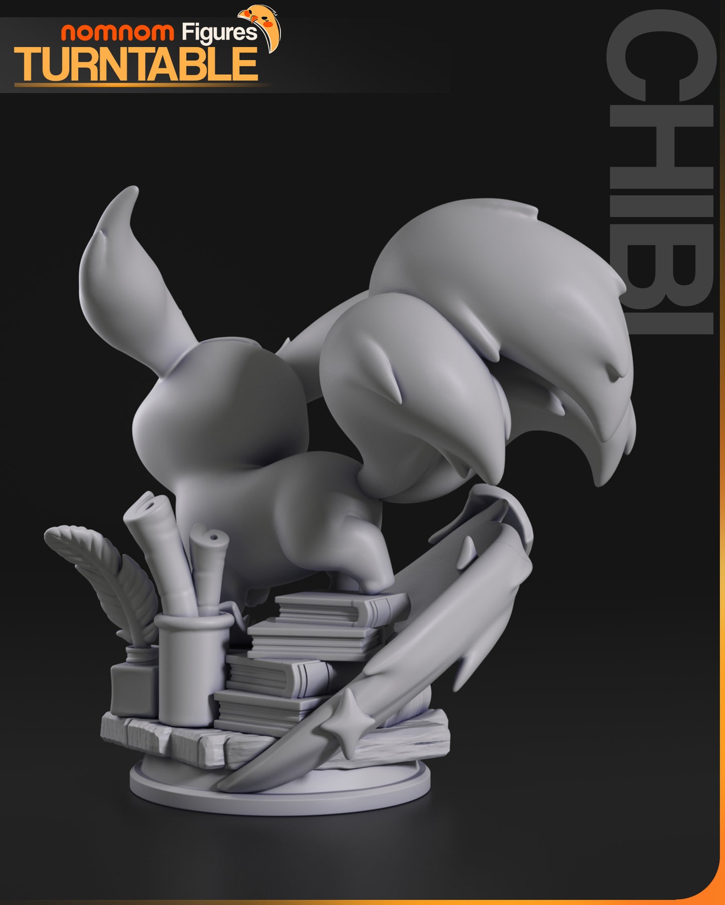 Chibi Sugar Stack Sweetie | Figura de resina Garage Kit Anime Fan Art | Nomnom Figures