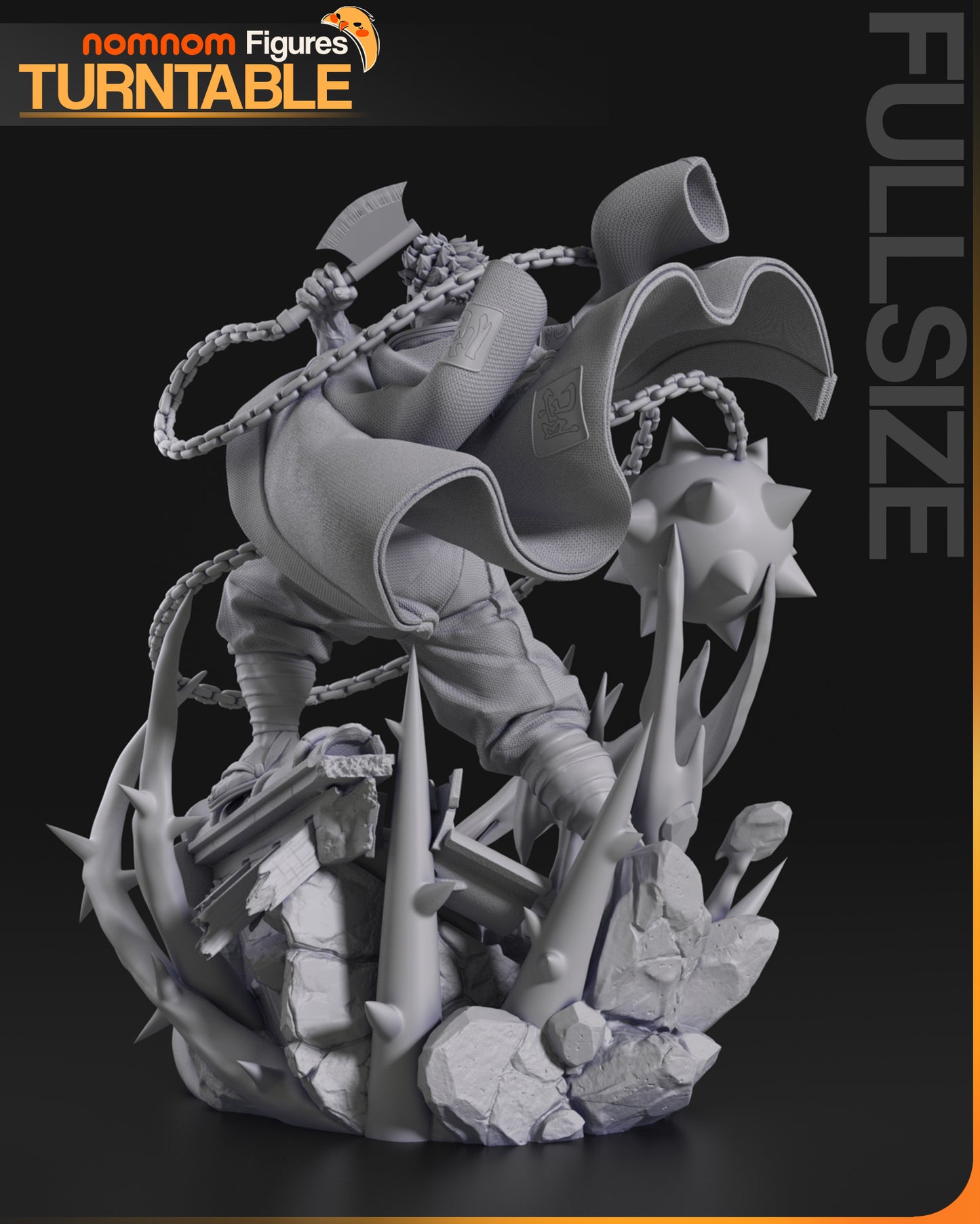 1:10 Stone Guardian | Resin Garage Kit Figure Fan Art | Nomnom Figures