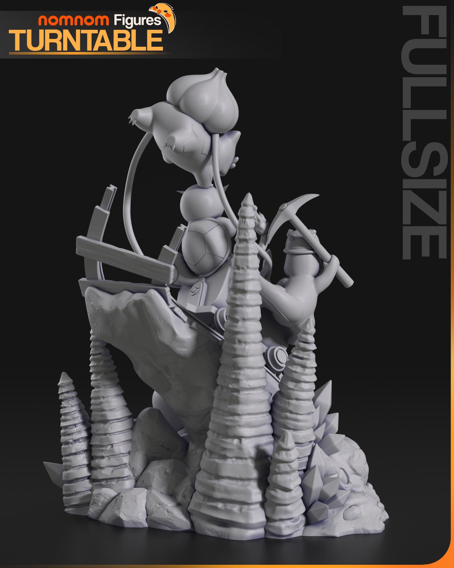 Starter Squad | Resin Garage Kit Figure Fan Art | Nomnom Figures