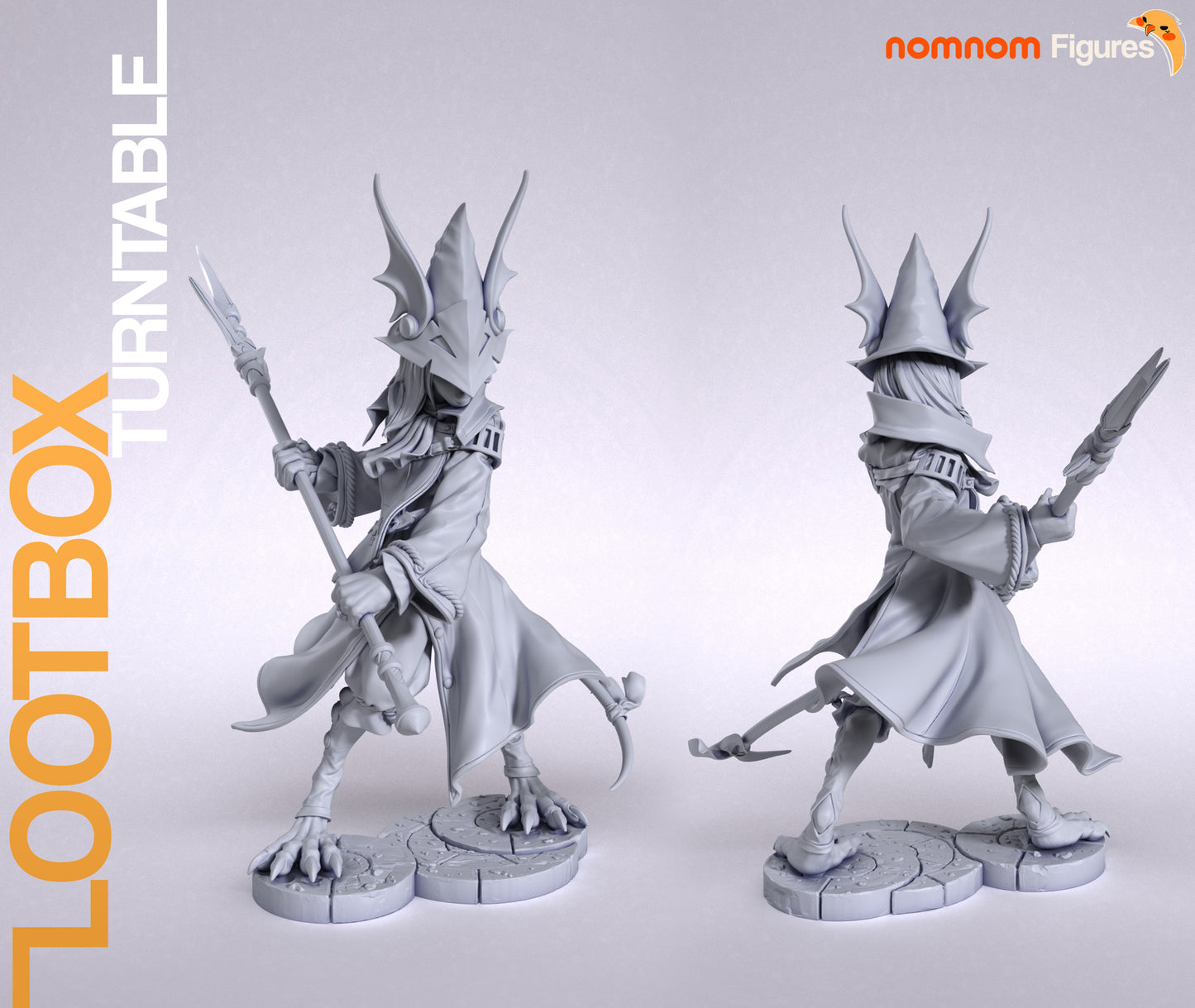 Skyward Spear | Resin Garage Kit Figure Game Fan Art | Nomnom Figures