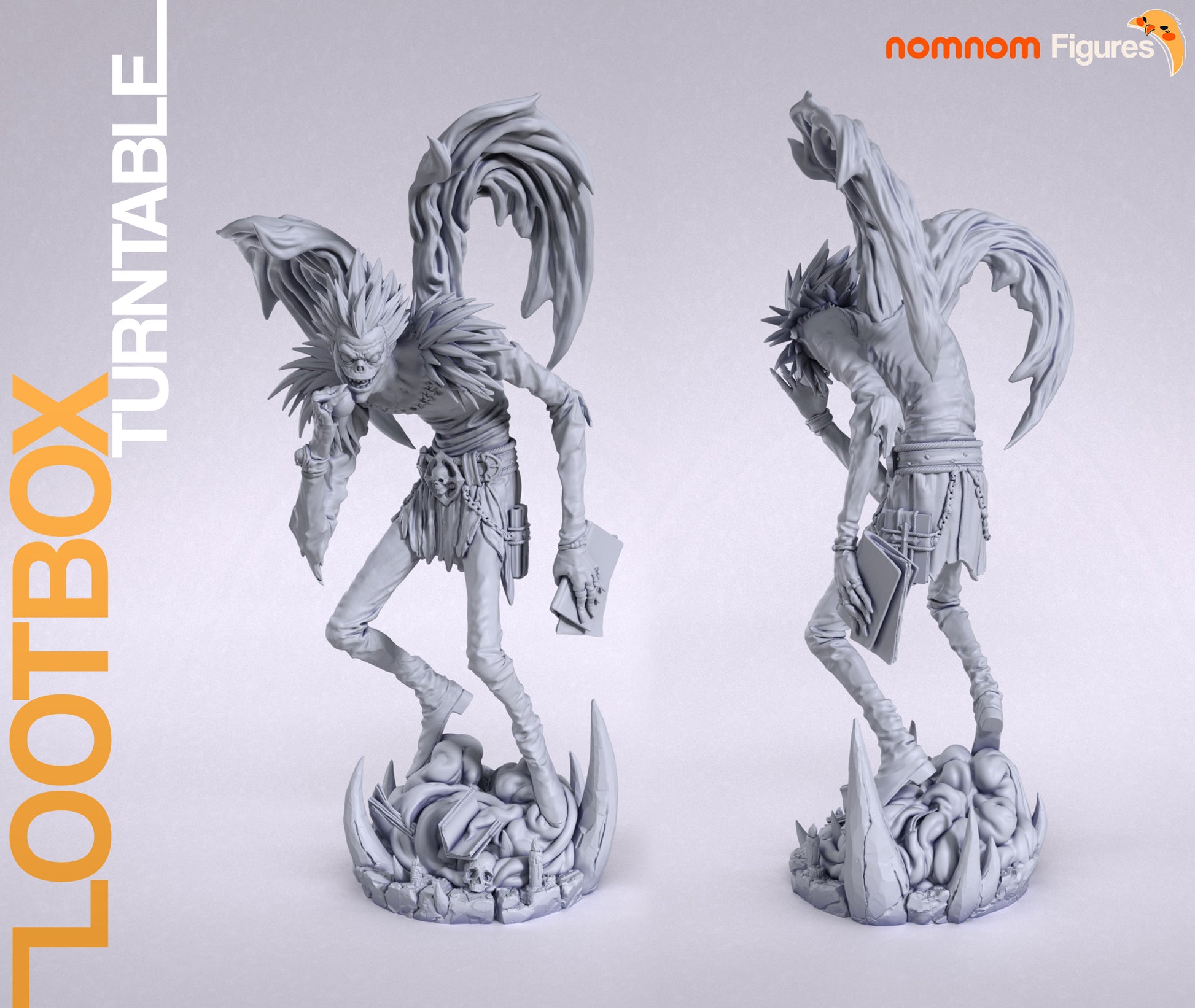 1:10 The Shinigami | Resin Garage Kit Figure Fan Art | Nomnom Figures