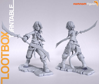 Gambler's Grin | Resin Garage Kit Figure Game Fan Art | Nomnom Figures
