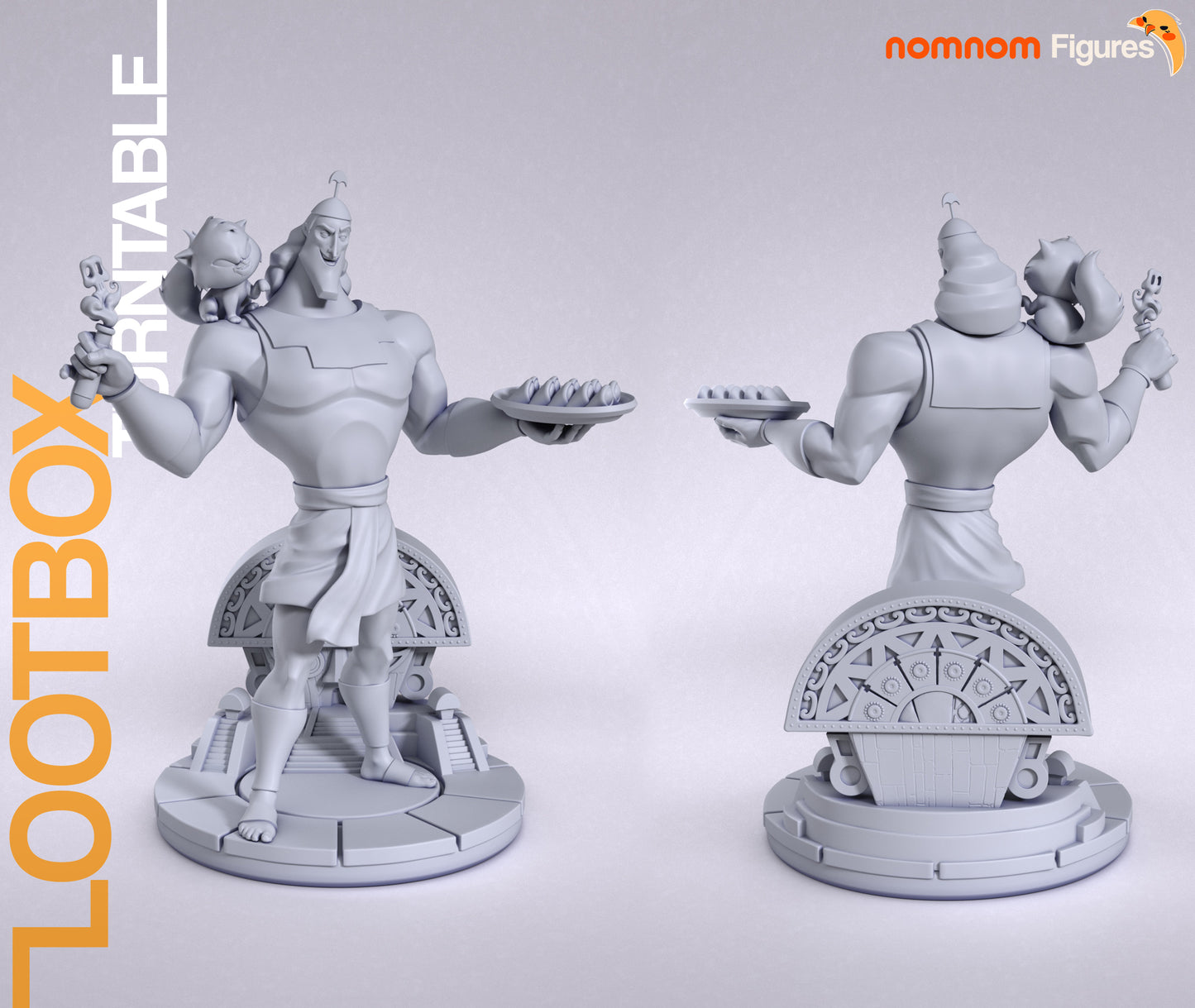 1:10 Friendly Strongman | Resin Garage Kit Figure Fan Art | Nomnom Figures
