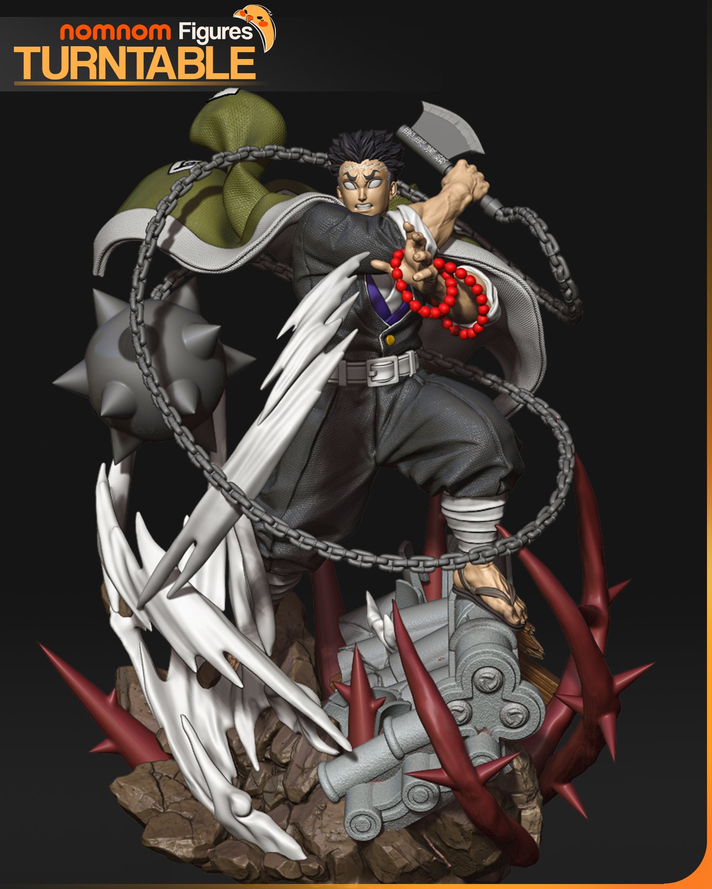 1:10 Stone Guardian | Resin Garage Kit Figure Fan Art | Nomnom Figures