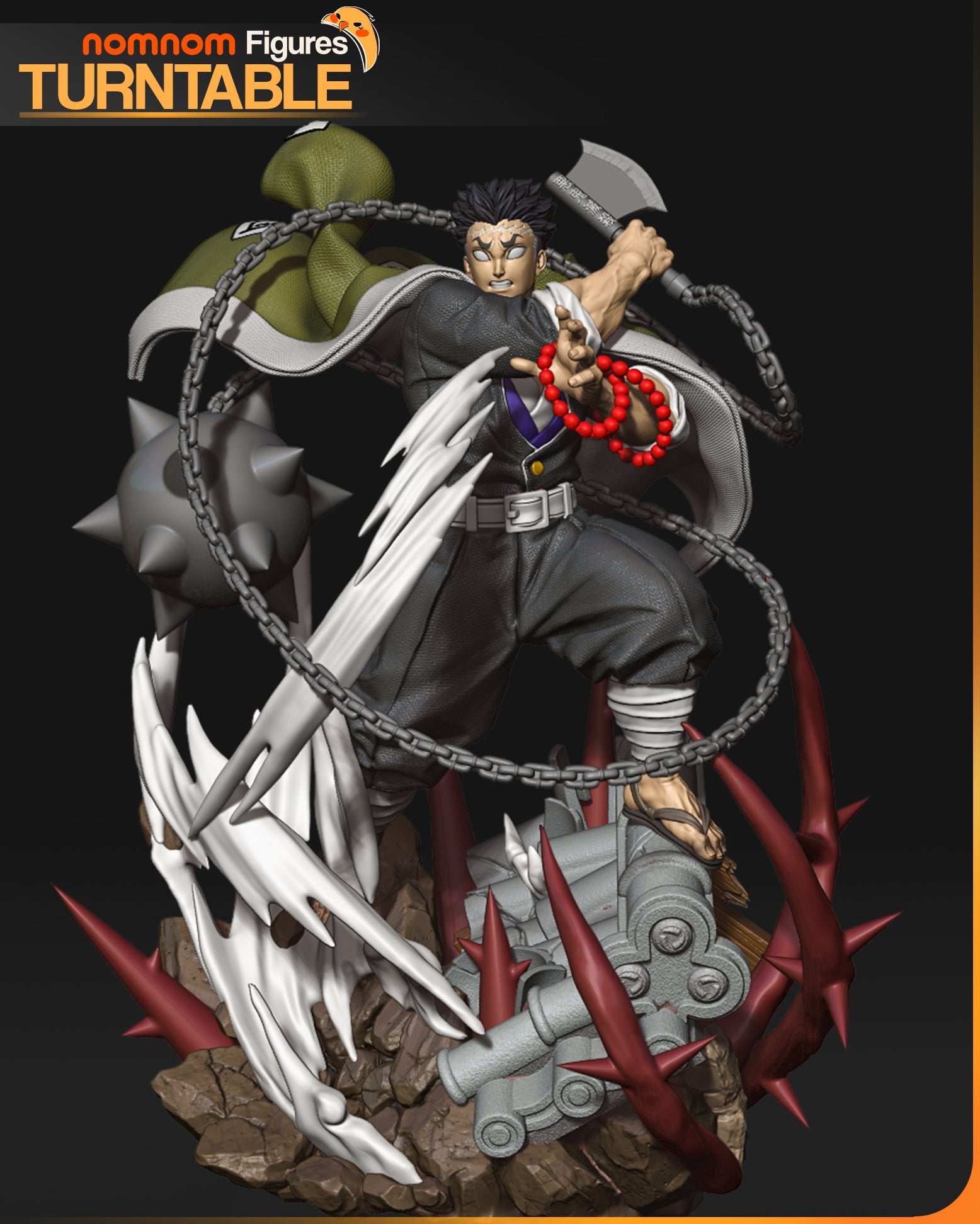 1:10 Stone Guardian | Resin Garage Kit Figure Fan Art | Nomnom Figures