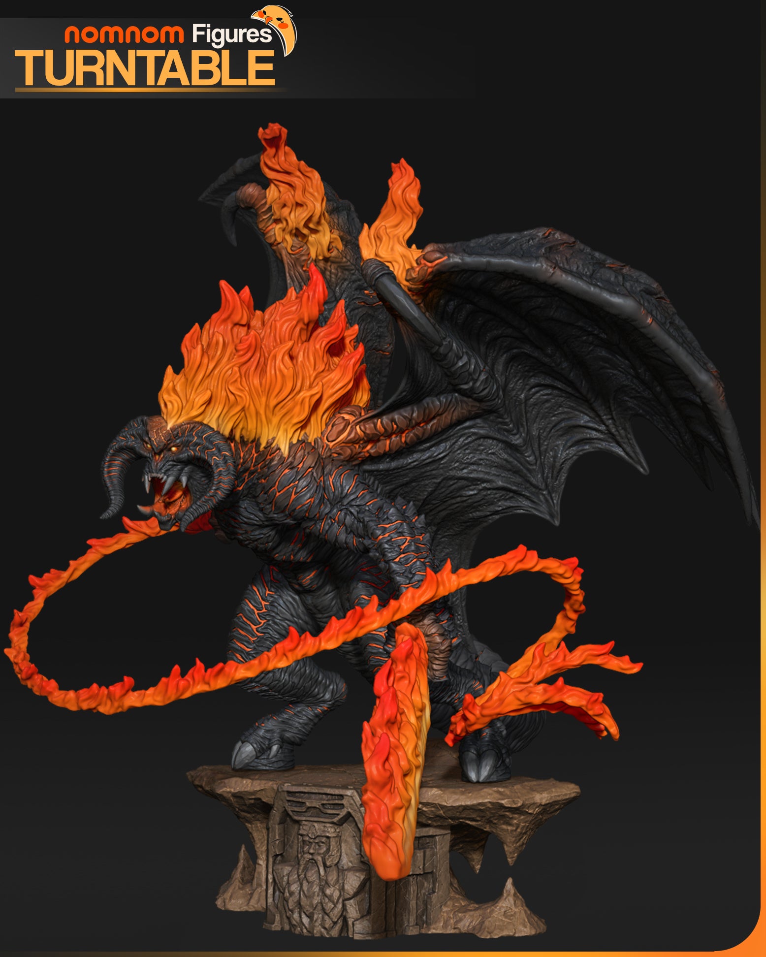 1:10 Demon of the Deep | Resin Garage Kit Figure Fan Art | Nomnom Figures