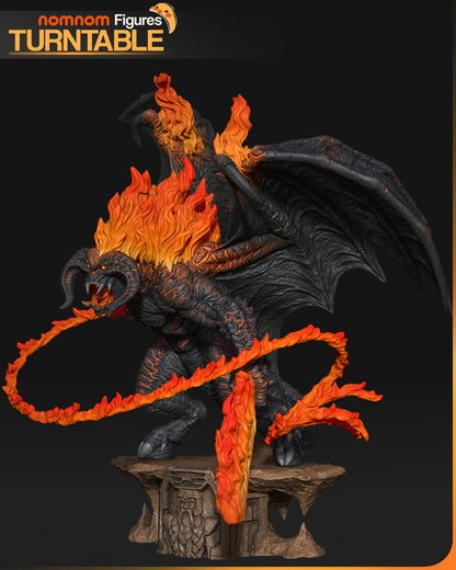 1:10 Demon of the Deep | Resin Garage Kit Figure Fan Art | Nomnom Figures