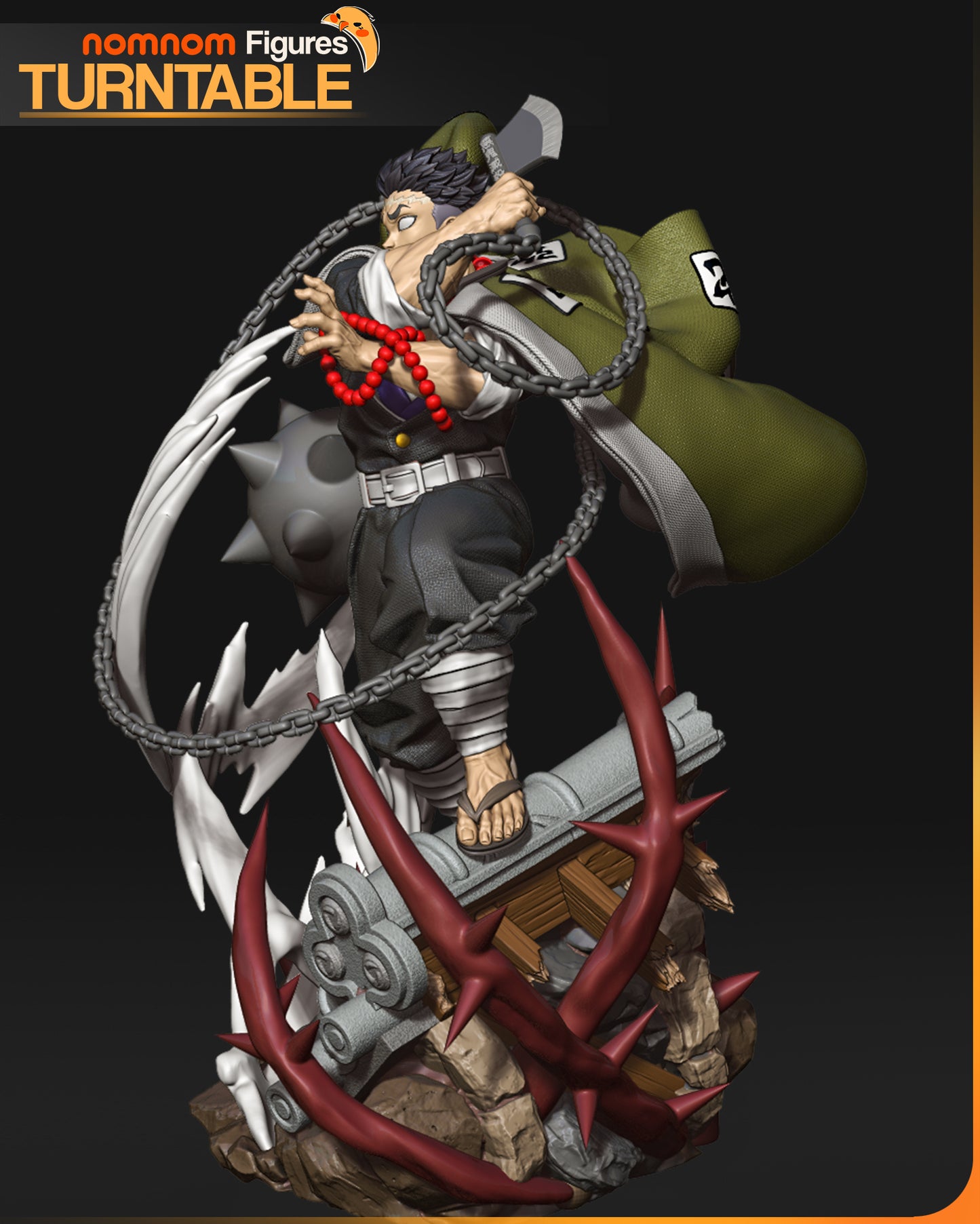 1:10 Stone Guardian | Resin Garage Kit Figure Fan Art | Nomnom Figures