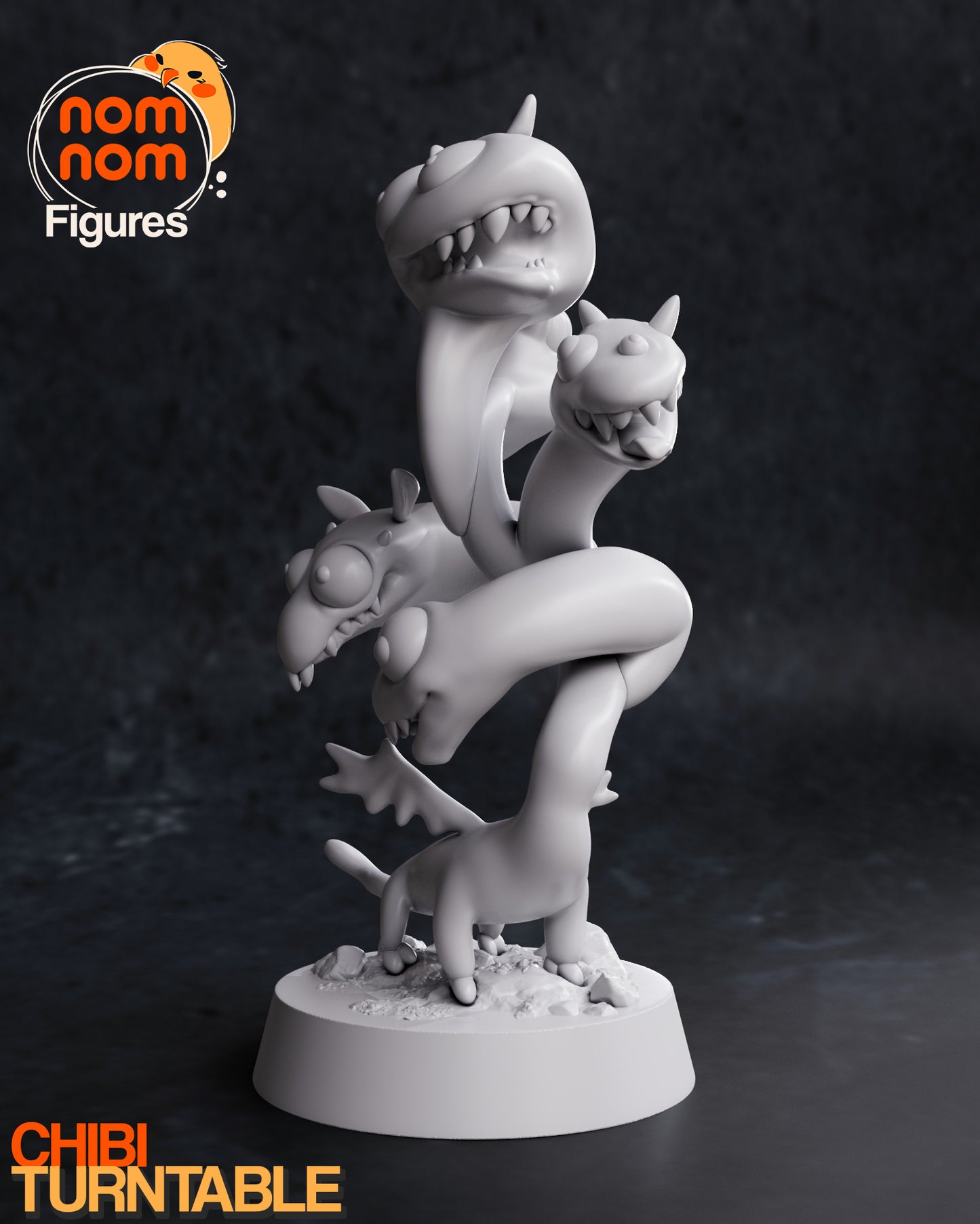 Silly Queen Mother of Dragons | Resin Garage Kit Sculpture Anime Video Game Fan Art Statue | Nomnom Figures - Tattles Told 3D