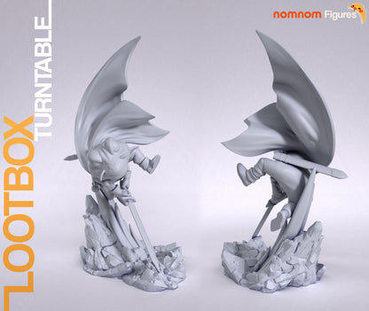 Cursed Valor | Resin Garage Kit Figure Game Fan Art | Nomnom Figures