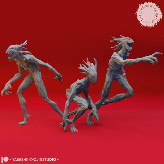 Twig Blight Swarm | TTRPG Monster Miniature | Yasashii Kyojin Studio - Tattles Told 3D