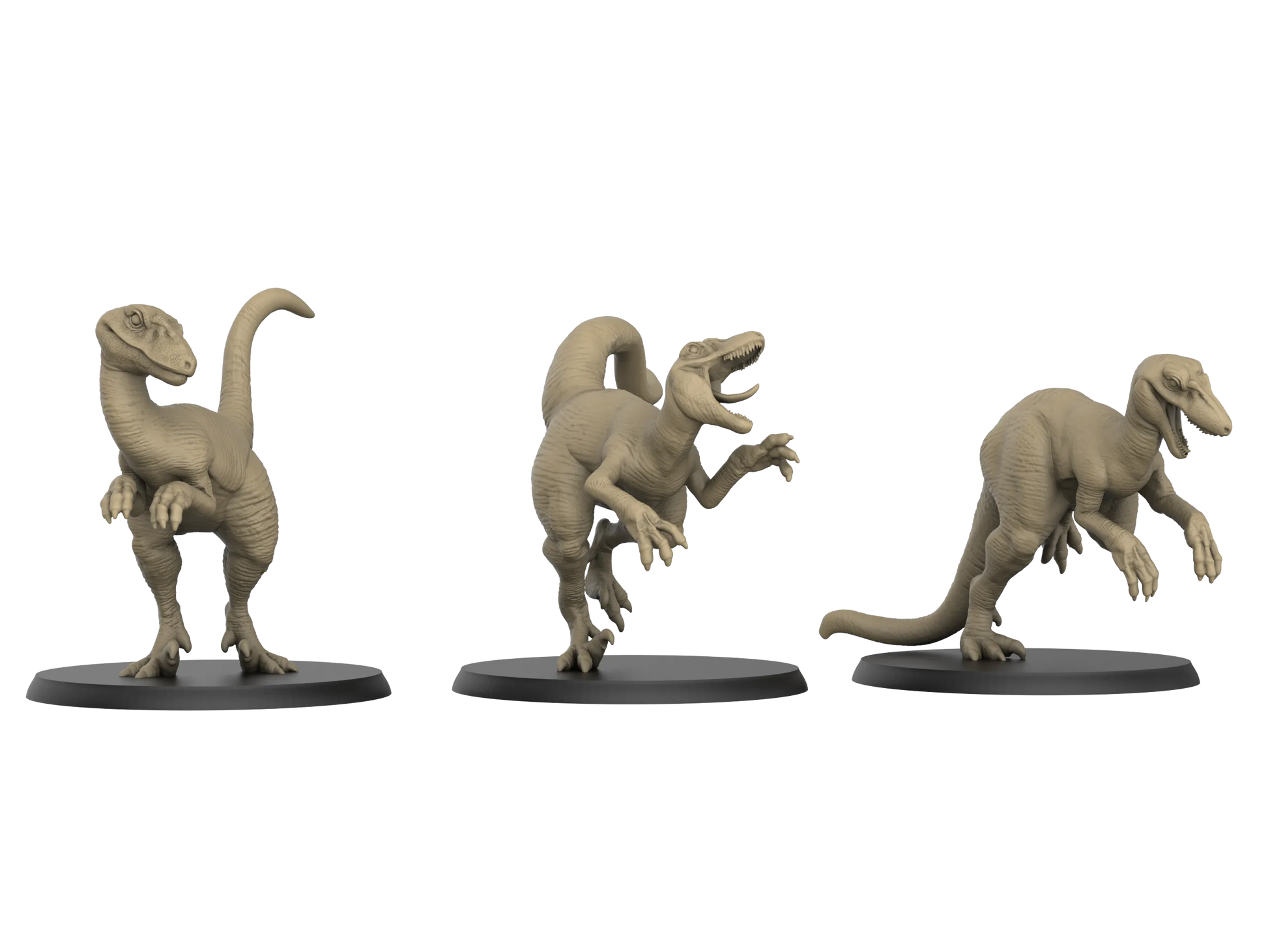 Dinosaurs, Realistic Models, Resin Printed | 32mm Tabletop Scale | 3D IPStudios