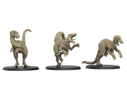 Dinosaurs, Realistic Models, Resin Printed | 32mm Tabletop Scale | 3D IPStudios