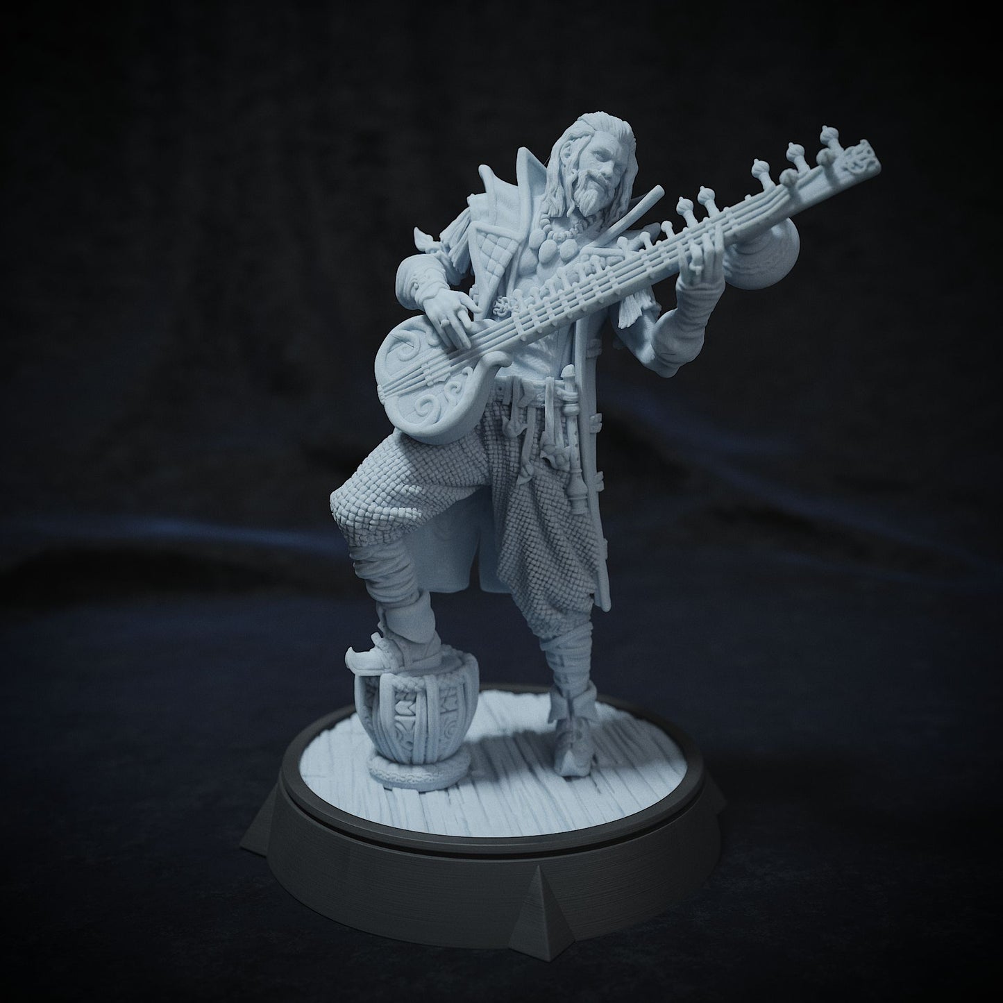 Uldon the Bard, NPC | DnD Miniature Character | Cripta Studios - Tattles Told 3D