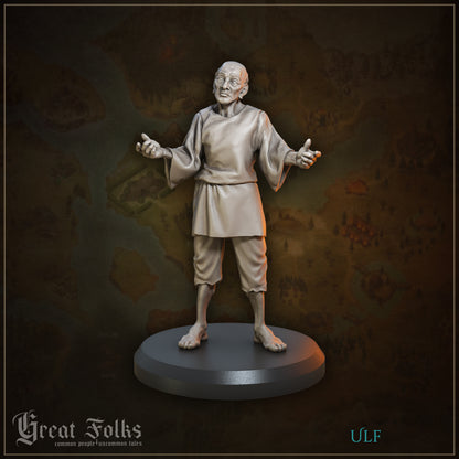 Great Folks Townsfolk, Part 2 | NPCs, Villagers, Children | Tabletop Gaming Miniatures Collection | Great Grimoire