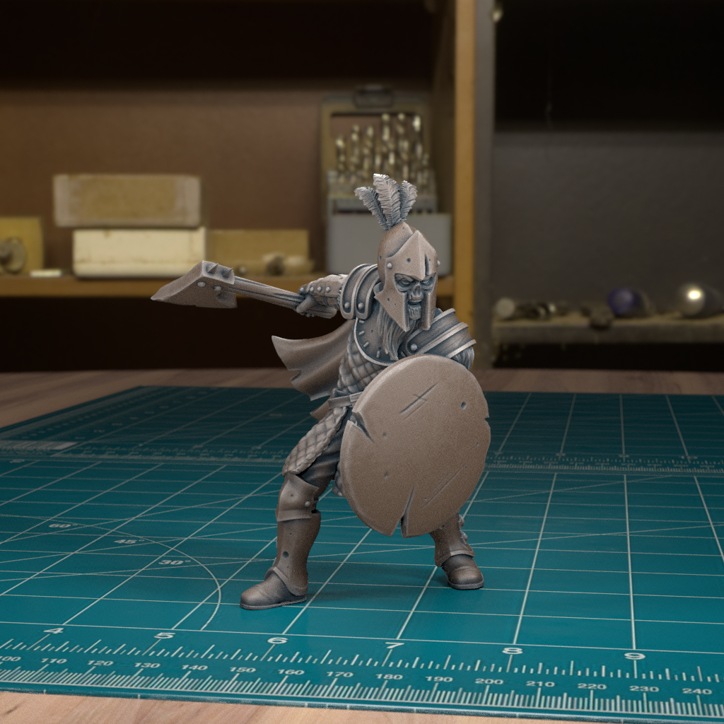 Undead Warriors. Zombies | D&D TTRPG Mini | TytanTroll Miniatures