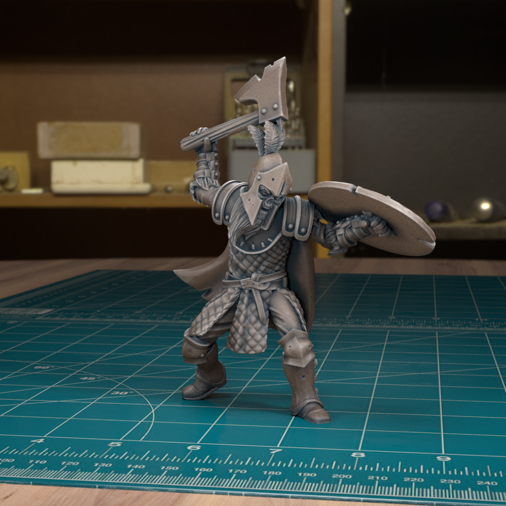 Undead Warriors. Zombies | D&D TTRPG Mini | TytanTroll Miniatures