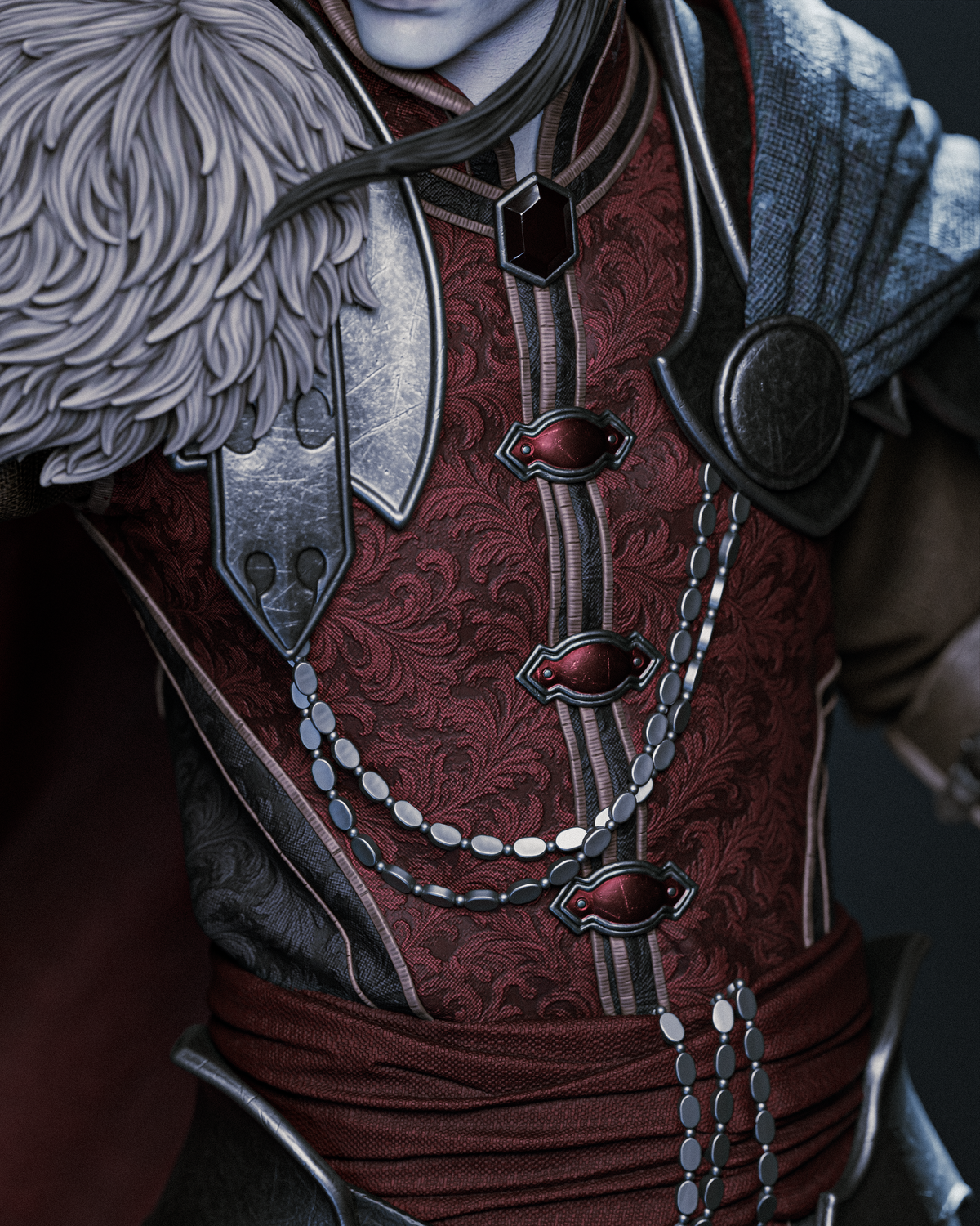 1:12 Vampire Dark Lord, Strahd | 3D Print Resin Garage Kit Figure | CA 3D Studios