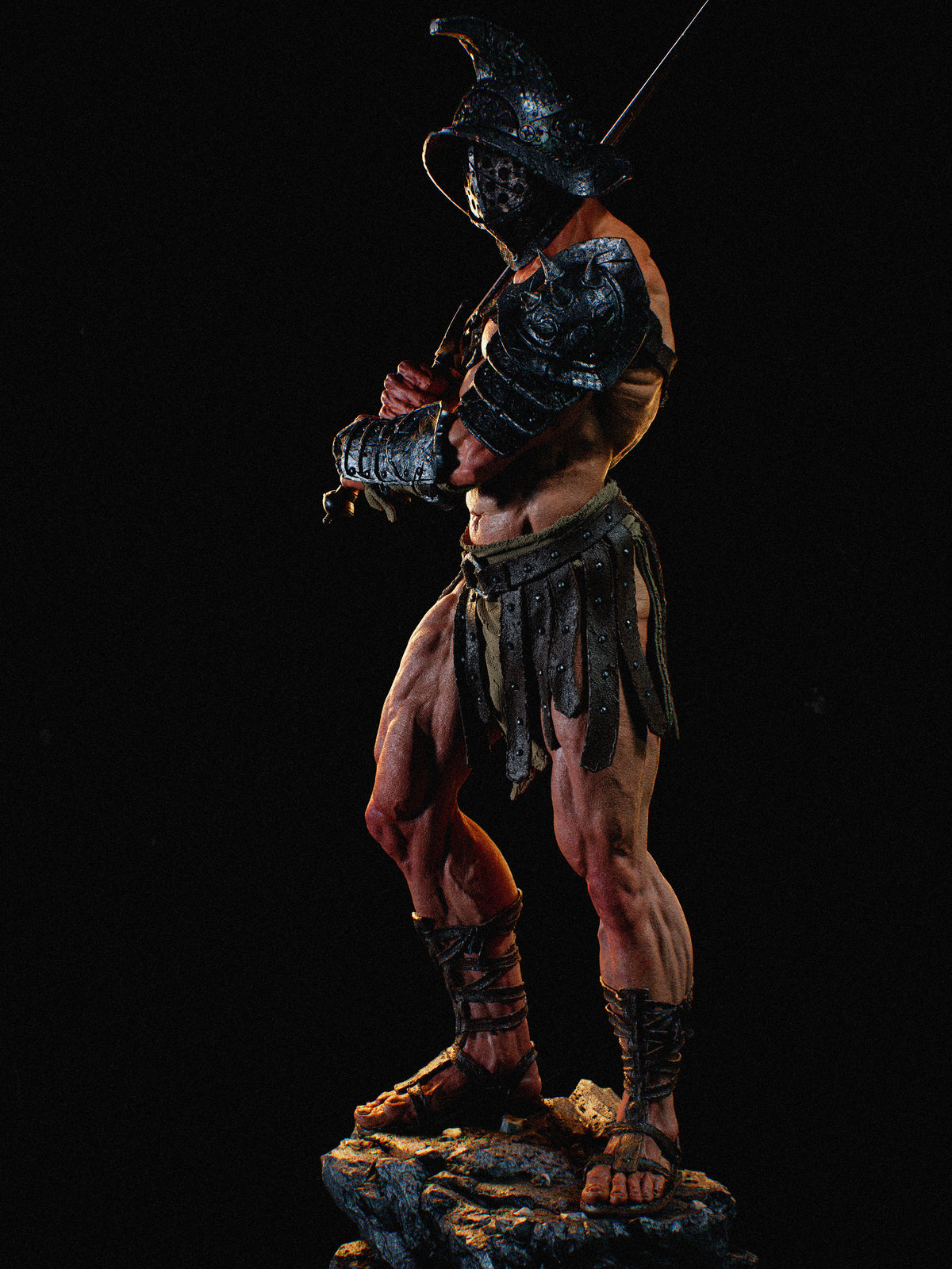 1:12 Gladiator | 3D Print Resin Garage Kit Figure | CA 3D Studios