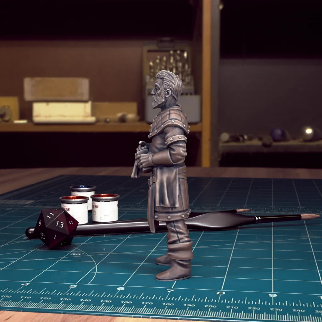 CoS Urwin Martikov | D&D TTRPG Mini | TytanTroll Miniatures