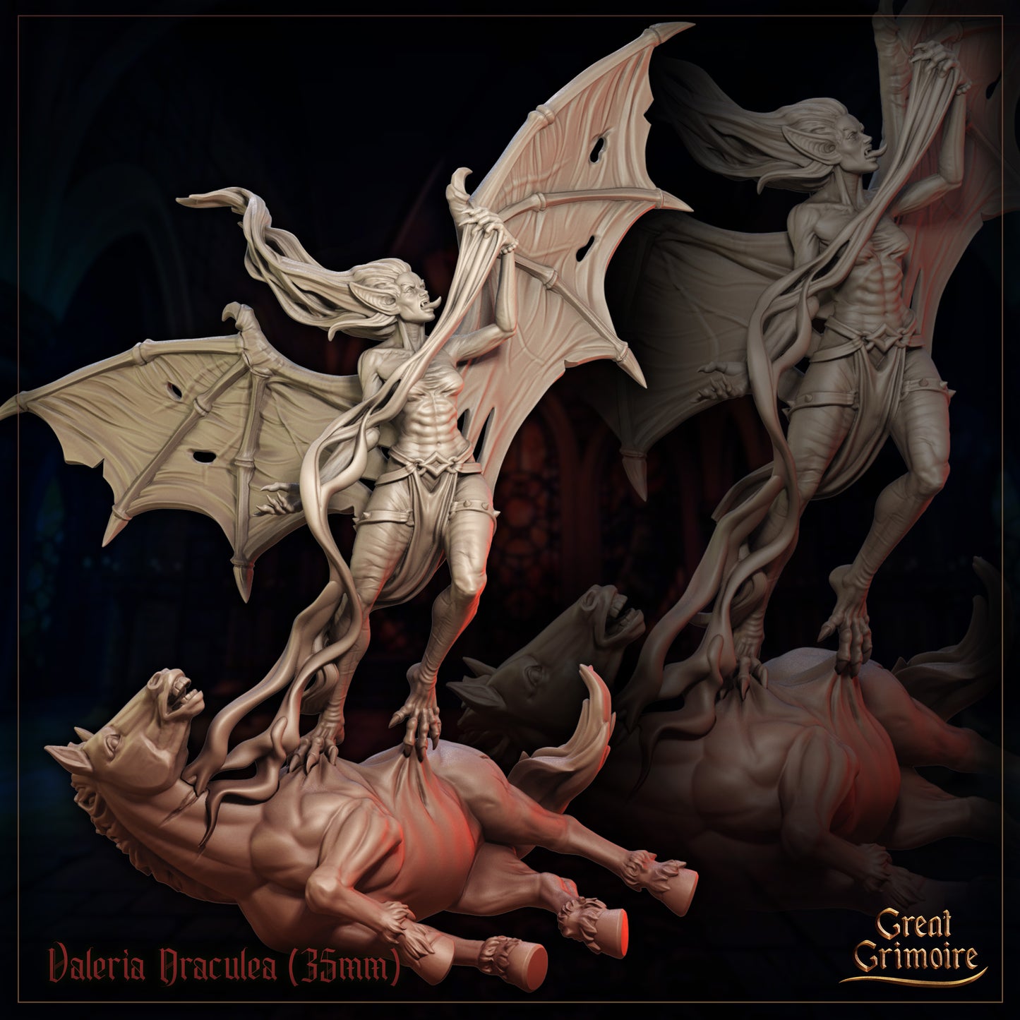 Shadows on the Blood Moon | Tabletop Gaming Miniatures Collection | Great Grimoire