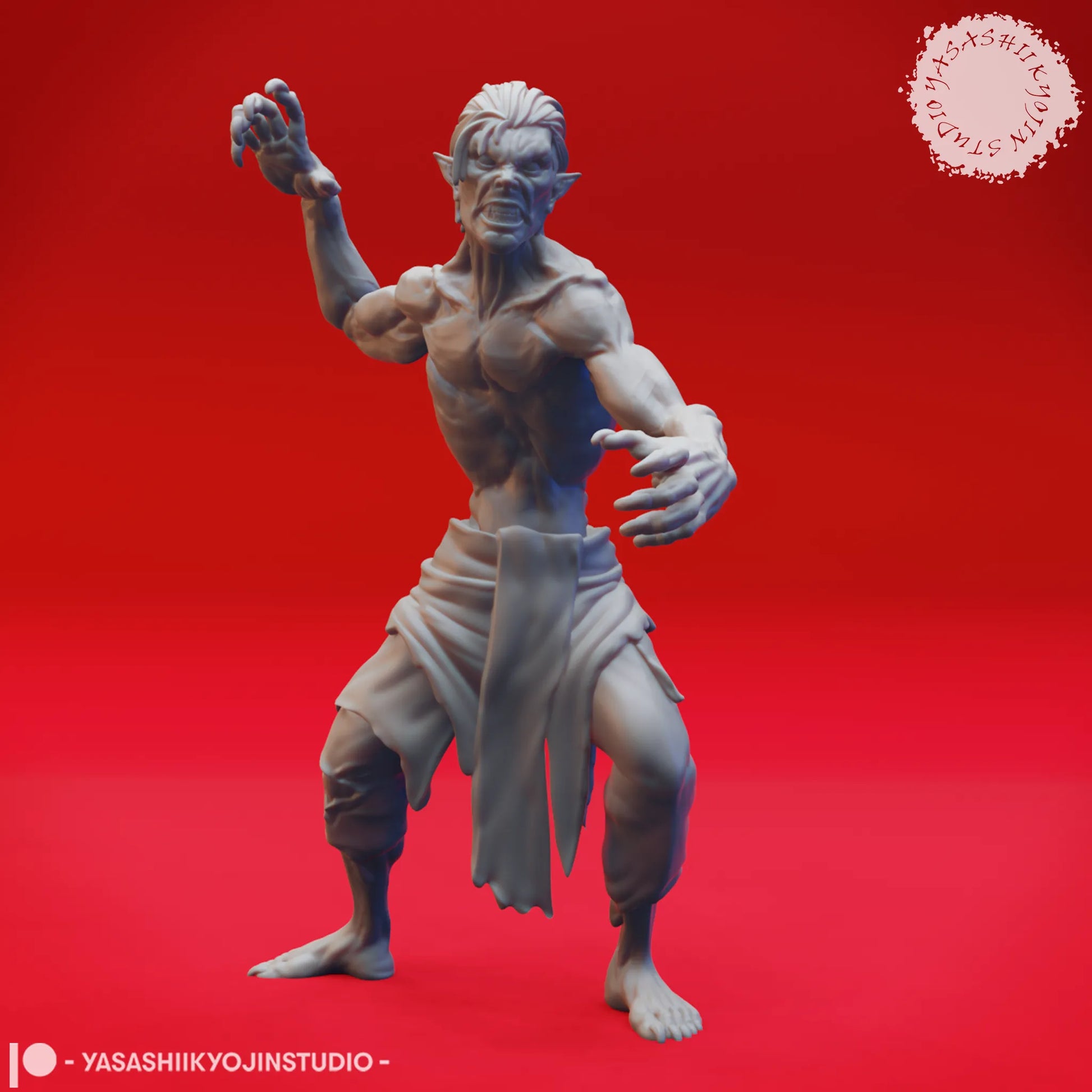 Vampire Spawn, CoS | TTRPG Monster Miniature | Yasashii Kyojin Studio