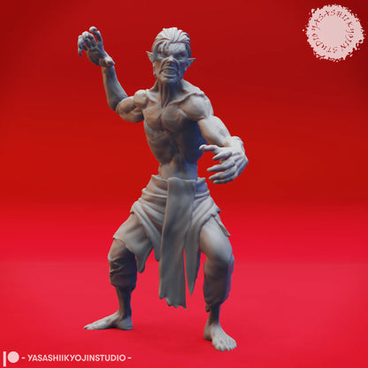 Vampire Spawn, CoS | TTRPG Monster Miniature | Yasashii Kyojin Studio