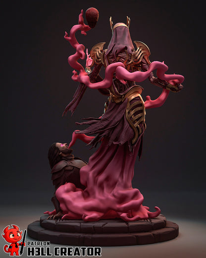 1:12 Lord of Whispers | Resin Garage Kit Figure Game Fan Art | h3LL creator