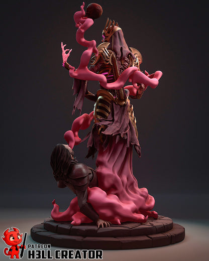 1:12 Lord of Whispers | Resin Garage Kit Figure Game Fan Art | h3LL creator