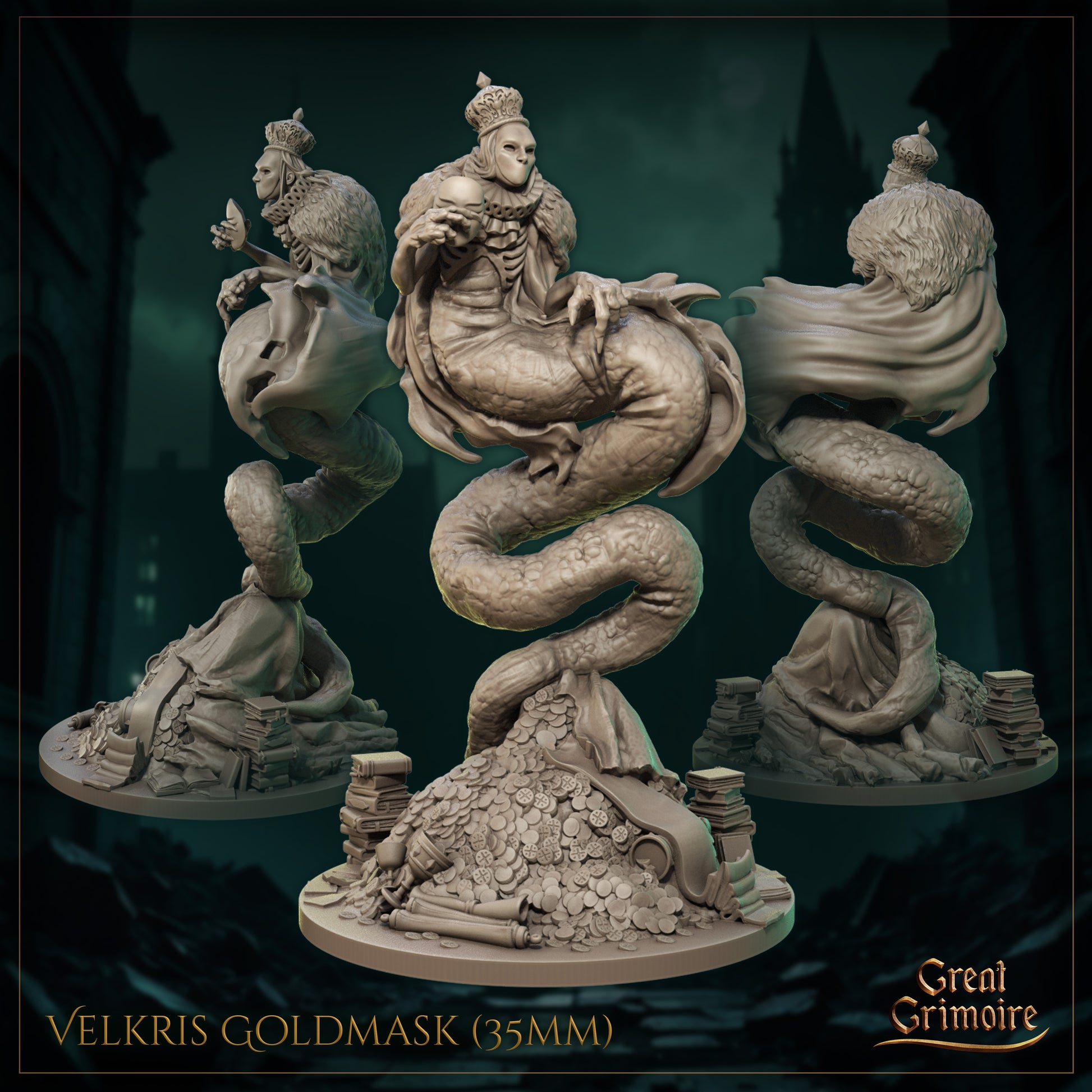 City of Lost Souls | Tabletop Gaming Miniatures Collection | Great Grimoire