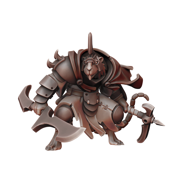 Gente rata | Personaje en miniatura de D&amp;D | manuel boria