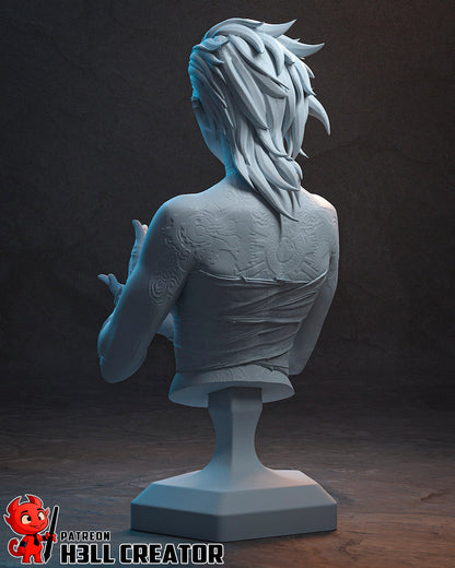 1:12 Arena Fighter | Resin Garage Kit Figure Game Fan Art | h3LL creator