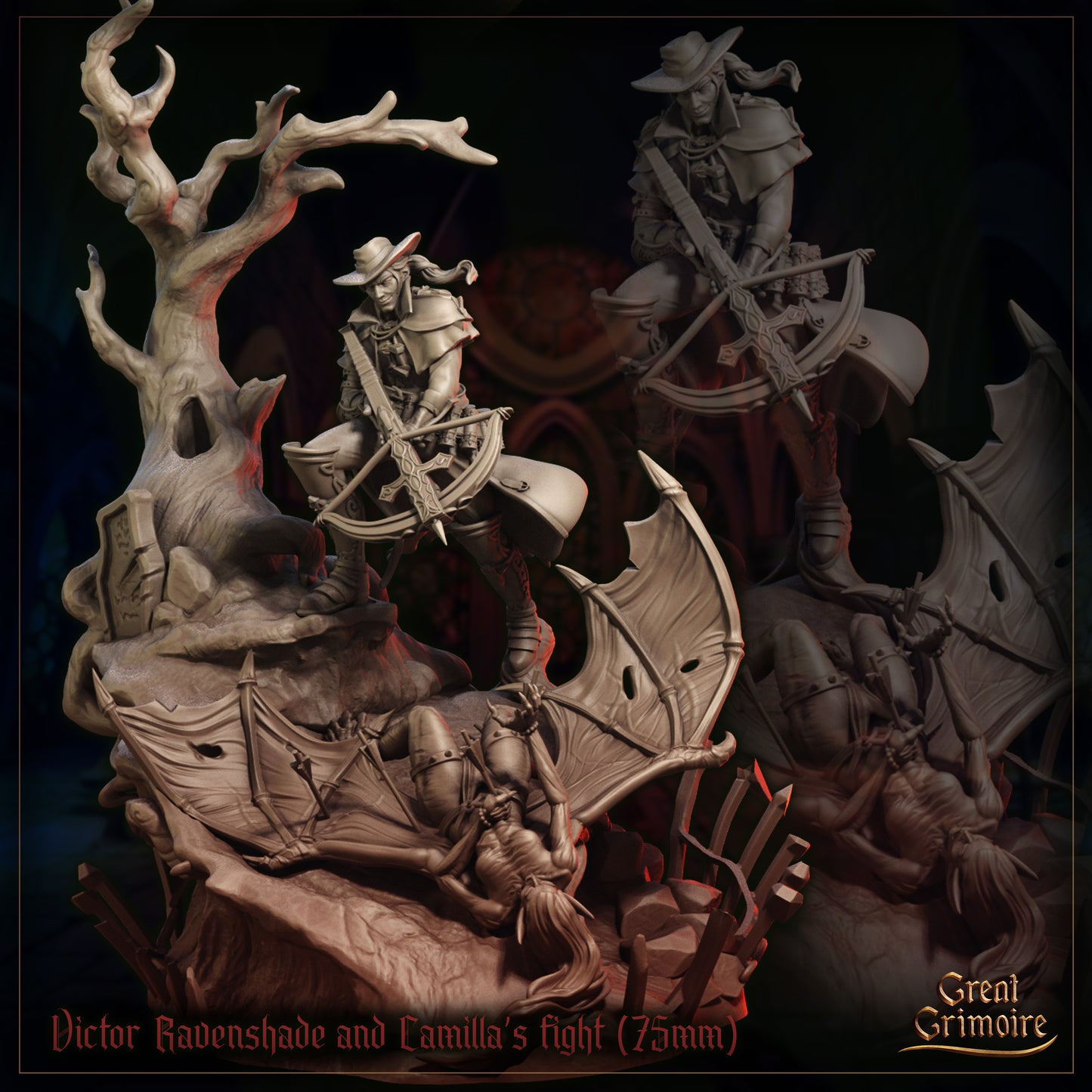 Shadows on the Blood Moon | Tabletop Gaming Miniatures Collection | Great Grimoire
