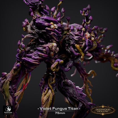 Violet Fungus Titan | D&D TTRPG Mini | Rescale Miniatures