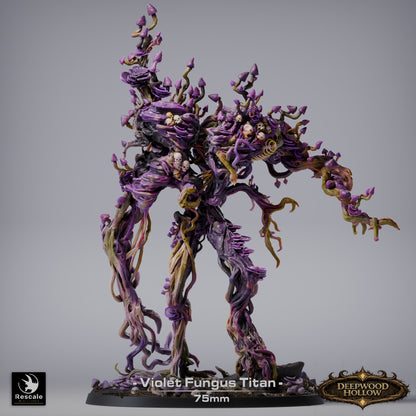 Violet Fungus Titan | D&D TTRPG Mini | Rescale Miniatures