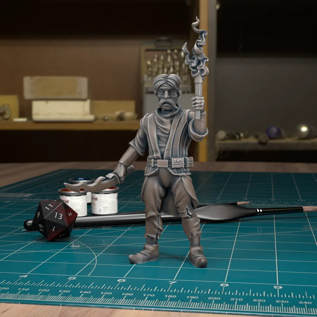 CoS Vistani | D&D TTRPG Mini | TytanTroll Miniatures