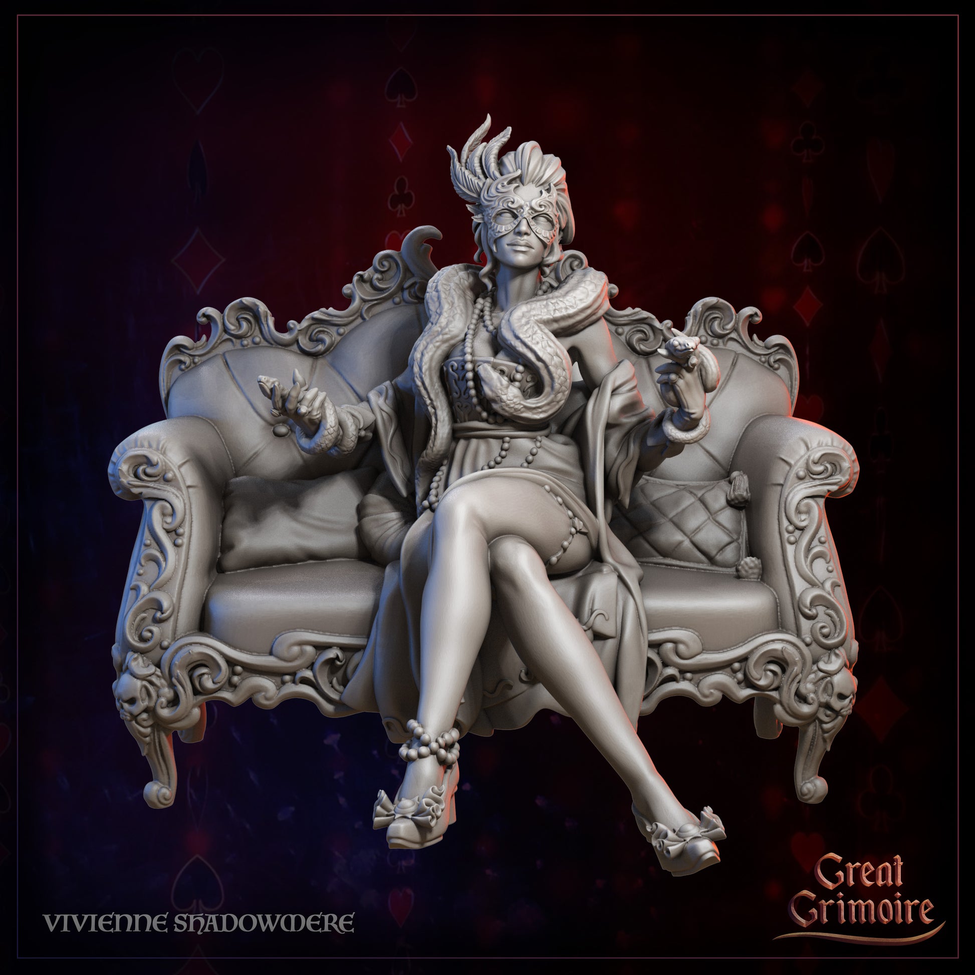 Macabre Masquerade | Tabletop Gaming Miniatures Collection | Great Grimoire