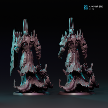 Vorgath tabletop gaming miniature by Tattles Told 3D, featuring detailed craftsmanship, designed for fantasy role-playing games.
