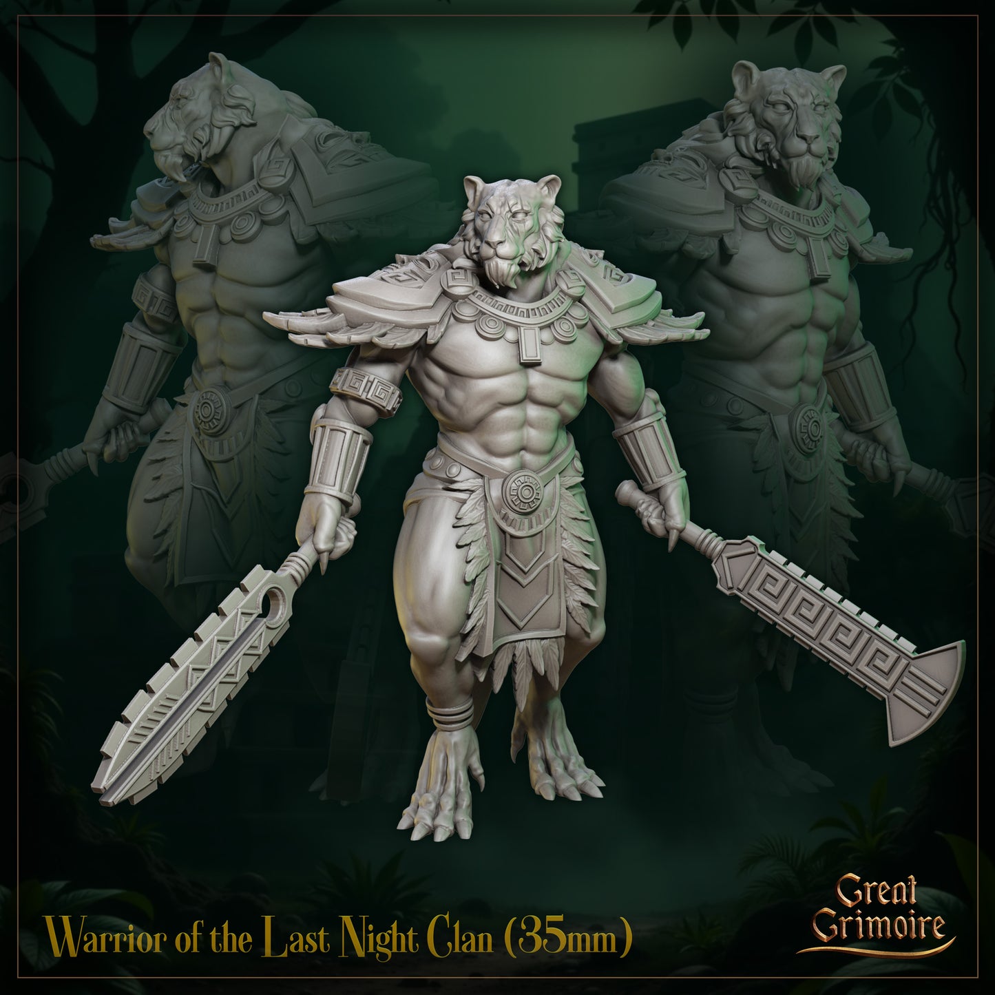 The Last Roar of the Beast | Tabletop Gaming Miniatures Collection | Great Grimoire