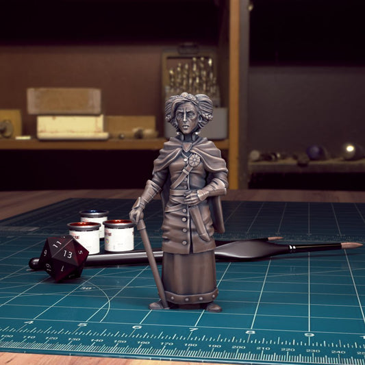 Curse of Strahd NPC, Lady Fiona Wachter | DnD Character Miniature | TytanTroll Miniatures - Tattles Told 3D