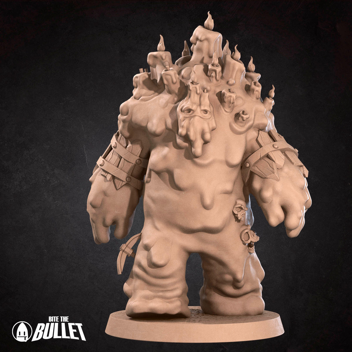 Mine, Wax Golem | D&D TTRPG Miniature | Bite the Bullet