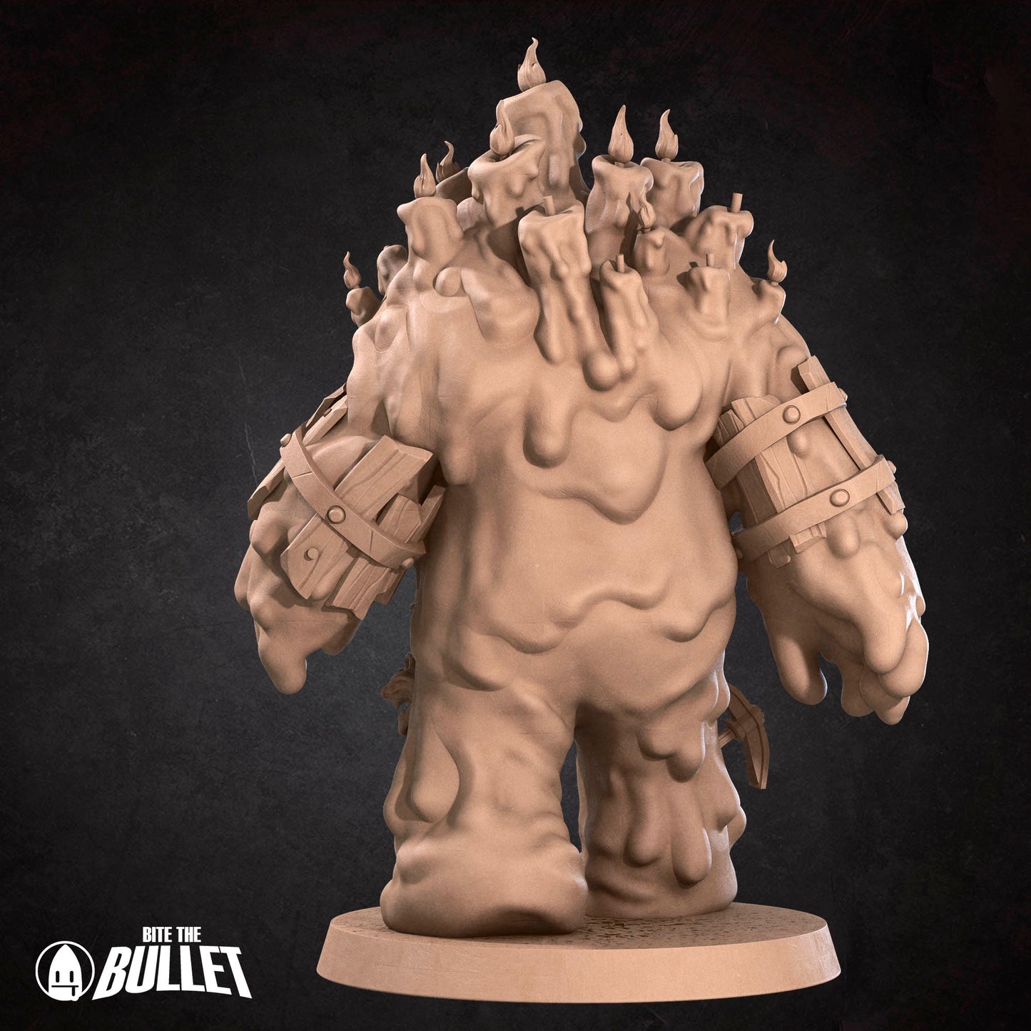 Mine, Wax Golem | D&D TTRPG Miniature | Bite the Bullet