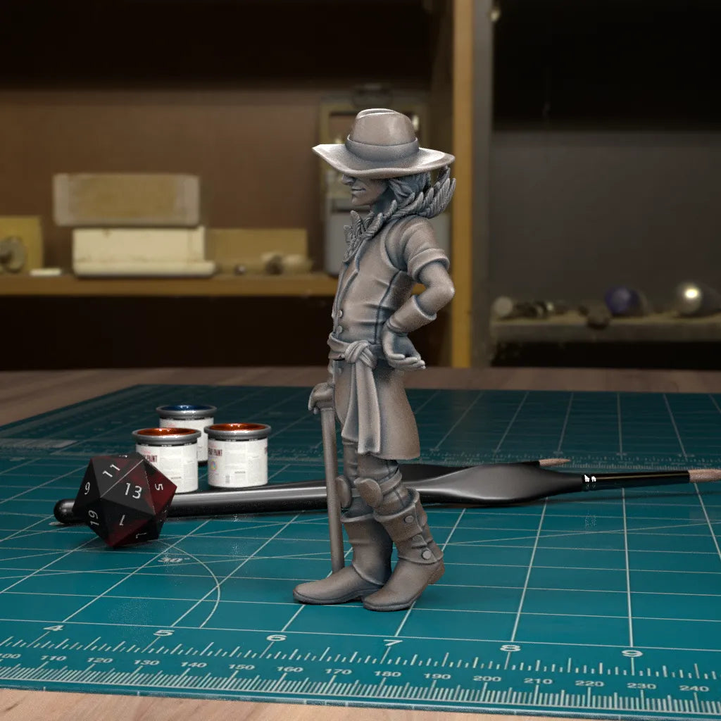 CoS Wereraven | D&D TTRPG Mini | TytanTroll Miniatures