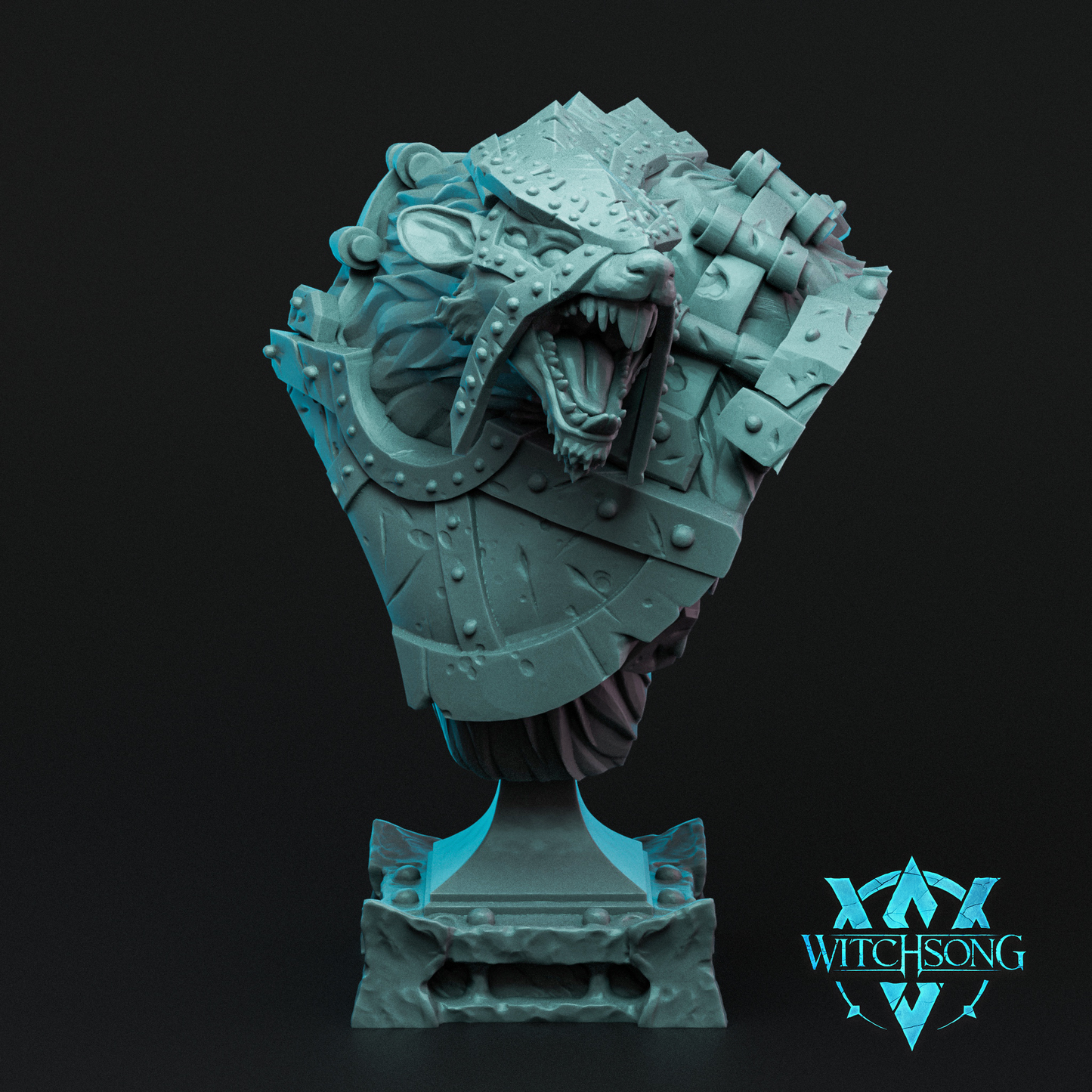 Wererat Monstrosity | Mini or Bust | Monster Miniature Statue | Witchsong Miniatures