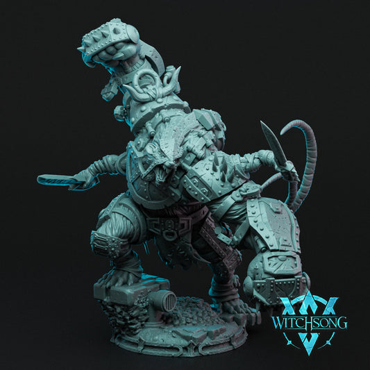 Wererat Monstrosity | Mini or Bust | Monster Miniature Statue | Witchsong Miniatures
