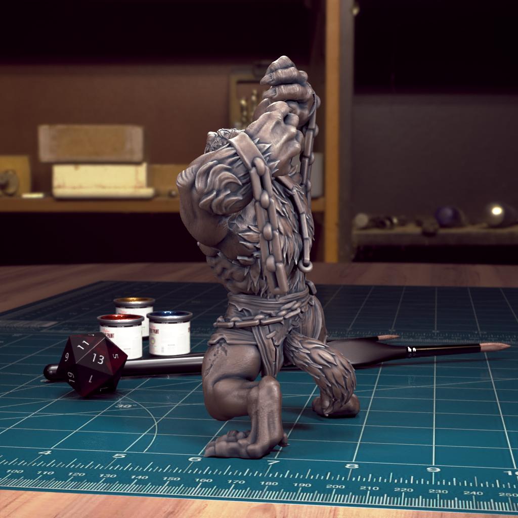 CoS Werewolves | D&D TTRPG Mini | TytanTroll Miniatures