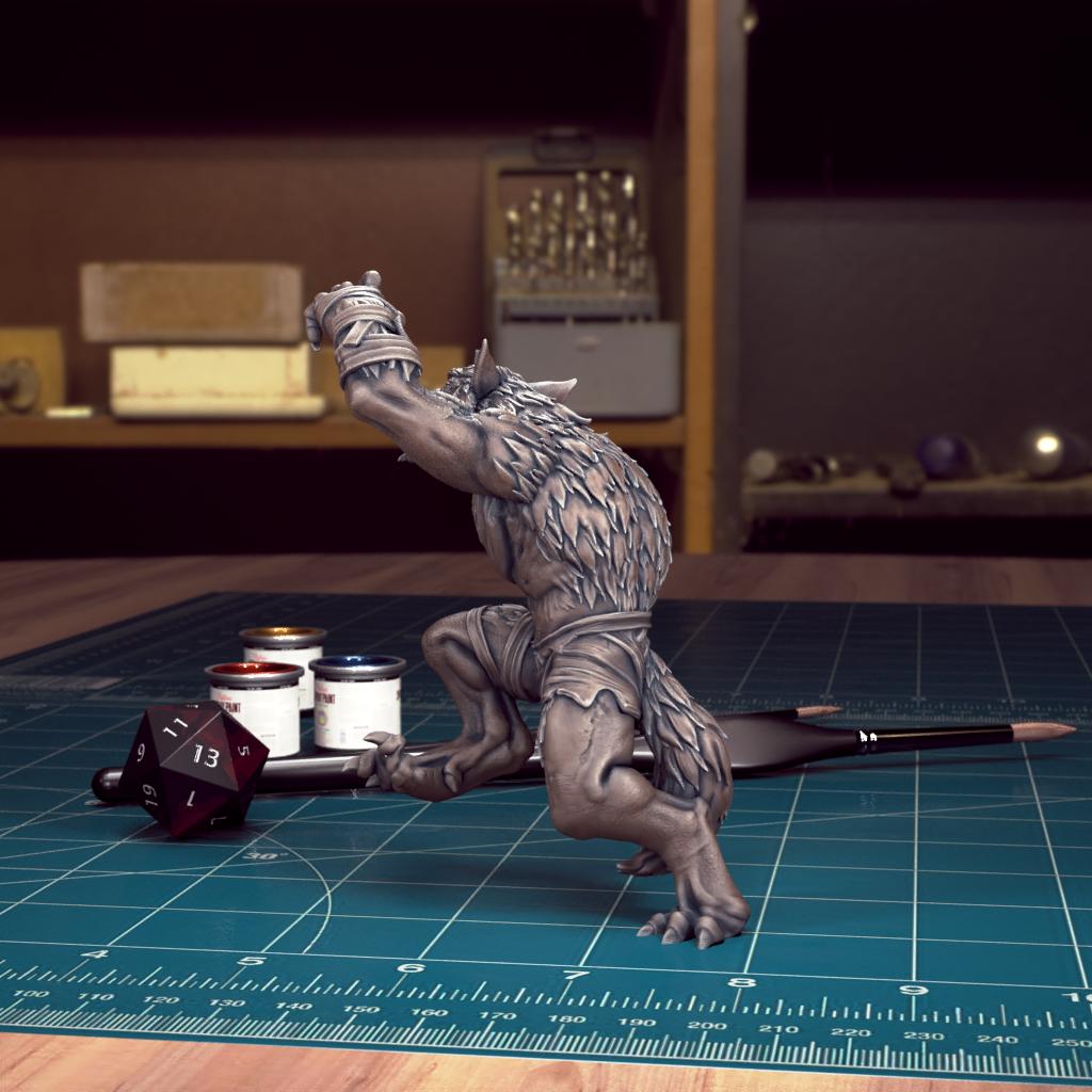 CoS Werewolves | D&D TTRPG Mini | TytanTroll Miniatures