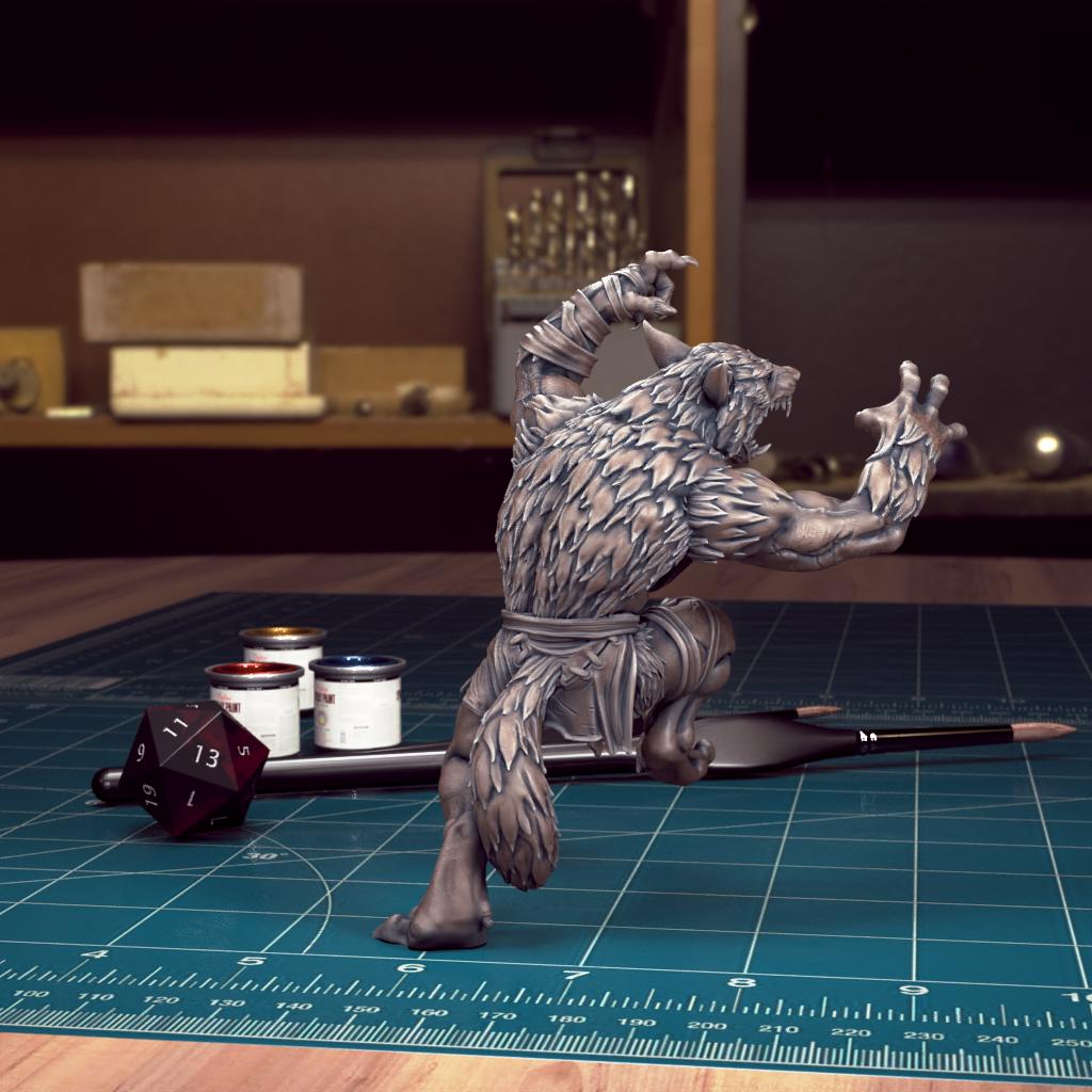 CoS Werewolves | D&D TTRPG Mini | TytanTroll Miniatures