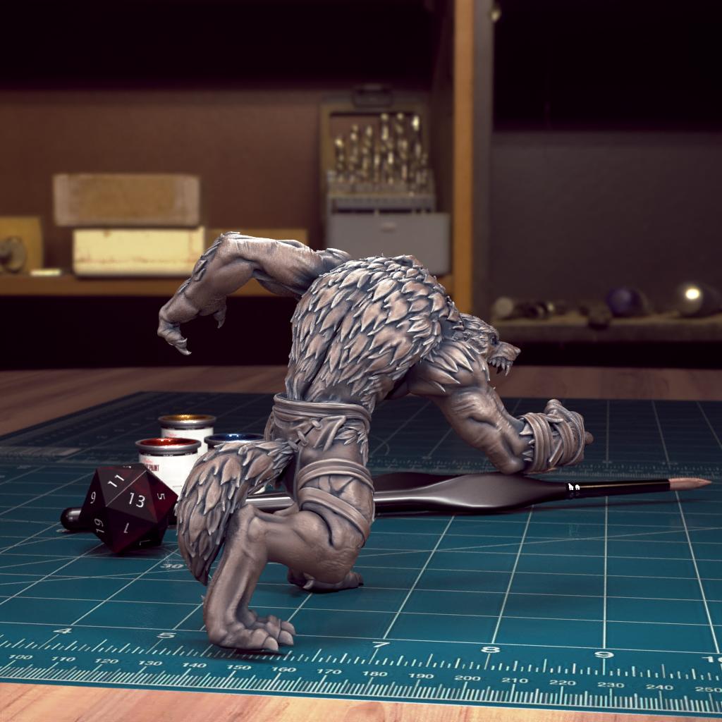 CoS Werewolves | D&D TTRPG Mini | TytanTroll Miniatures