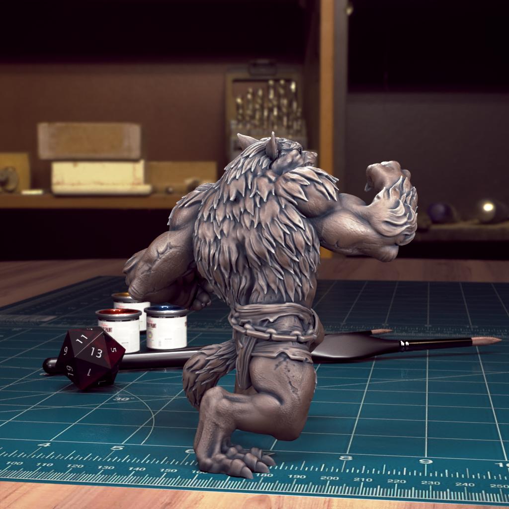 CoS Werewolves | D&D TTRPG Mini | TytanTroll Miniatures